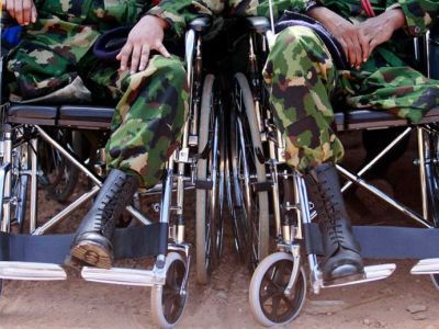 Инвалид "СВО". Фото: tgstat.ru Инвалид "СВО". Фото: tgstat.ru